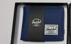 Lost Blue Herschel Wallet